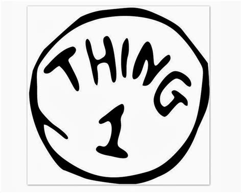 Thing 1 And Thing 2 Printable Images