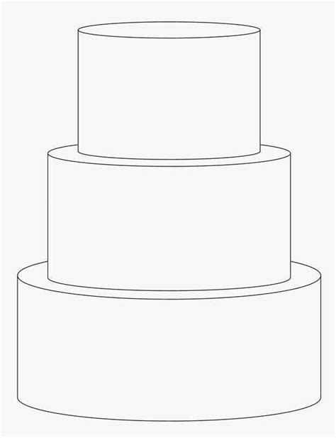 Three Tier Cake Template