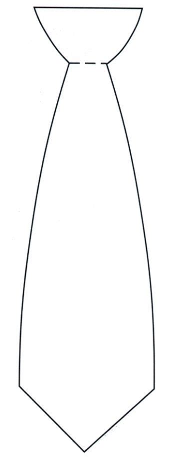 Tie Template Printable