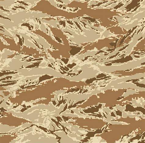 Tiger Stripe Camo Template