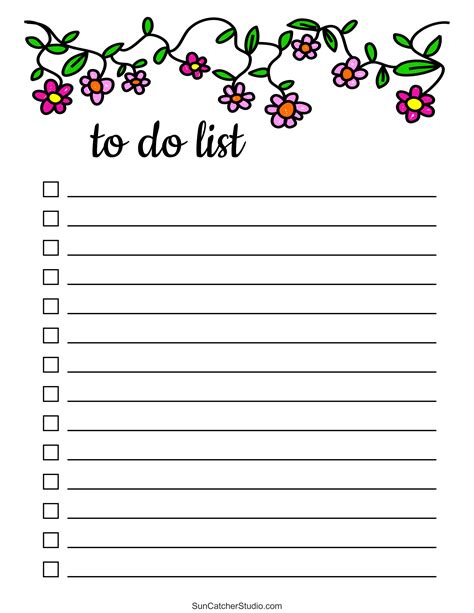 To Do List Free Printable