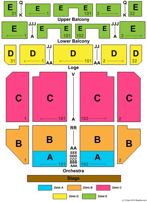 Tower Theatre Seating Chart