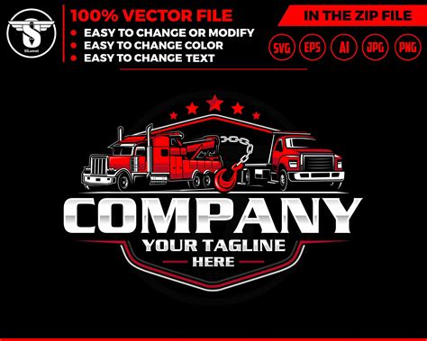Towing Logo Template