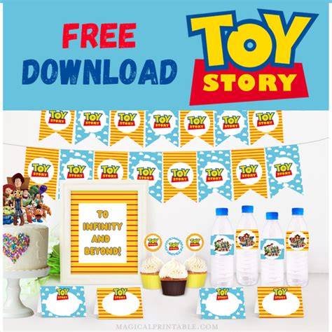 Toy Story Printables For Birthday Party