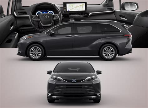 Toyota Sienna Trim Comparison Chart