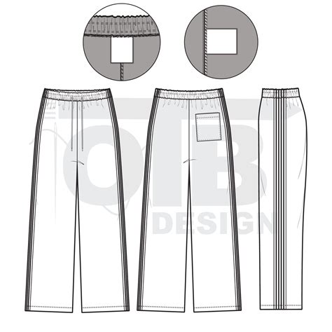 Track Pants Template