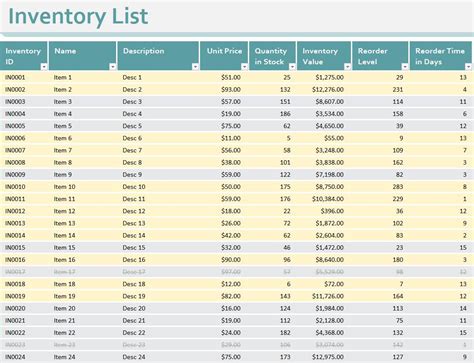 Tracking Inventory In Excel Templates