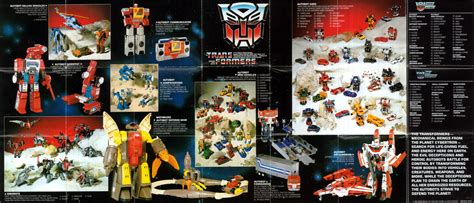 Transformers G1 1985 Catalog