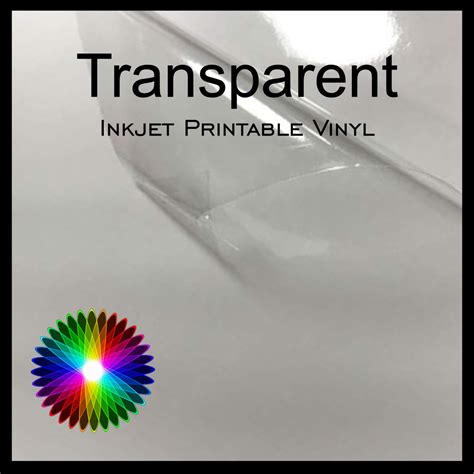 Transparent Printable Vinyl