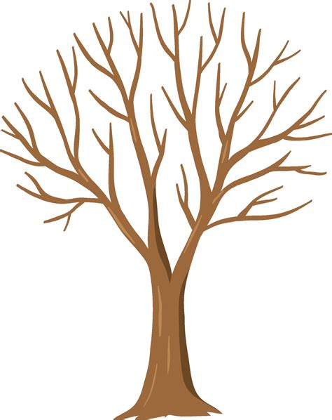 Tree Template No Leaves