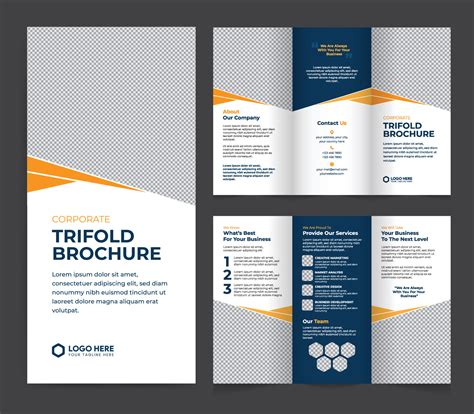 Tri Fold Brochure Design Templates
