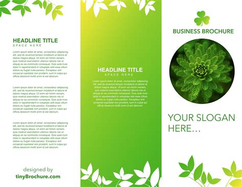 Tri Fold Brochure Template Google Docs