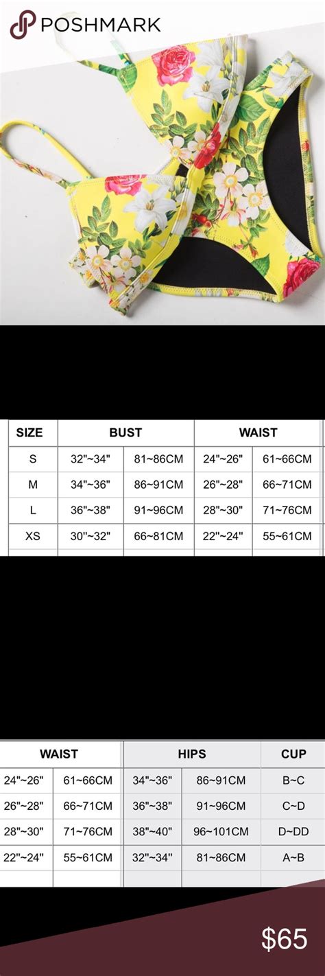 Triangl Sizing Chart