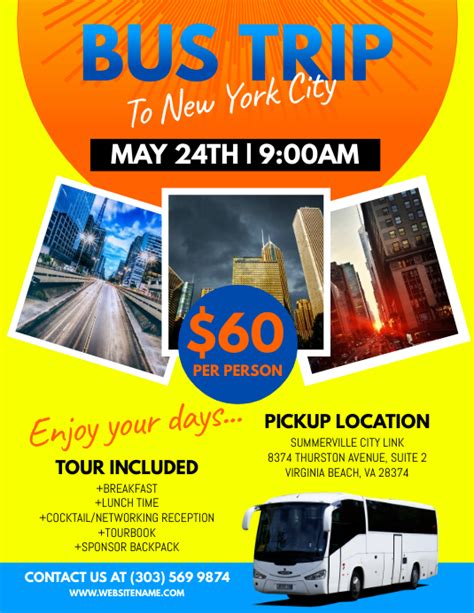 Trip Flyer Template