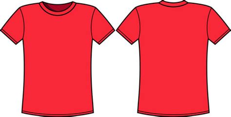 Tshirt Template Red