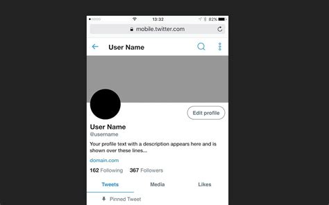 Twitter Account Template