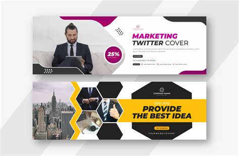 Twitter Header Template