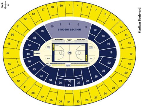 Umich Seating Chart