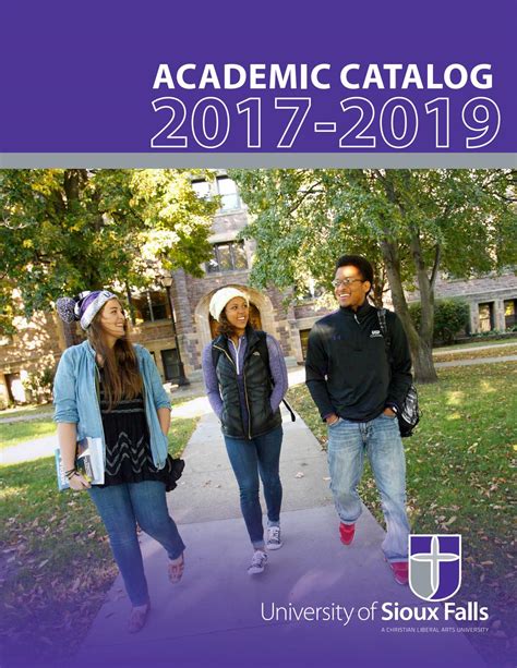 University Of Sioux Falls Course Catalog Spring 2017