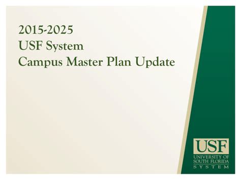 Usf Ppt Template