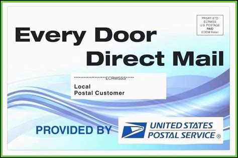 Usps Every Door Direct Mail Template