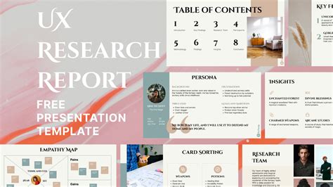 Ux Research Report Template