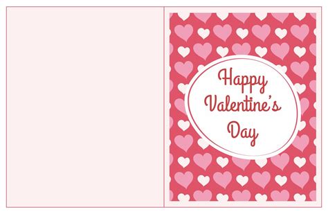Valentine Template Free Download