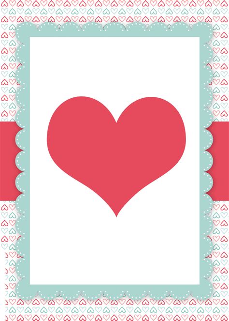 Valentine Templates Free Printable