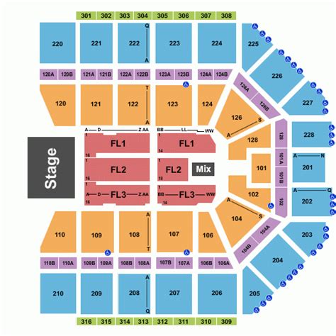 Van Andel Seating Chart Concert