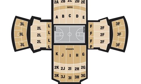 Vanderbilt Memorial Gymnasium Seating Chart