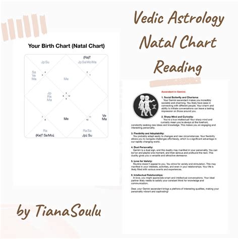 Vedic Natal Chart Interpretation