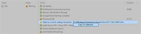Veeam Failed To Commit Catalog Transaction