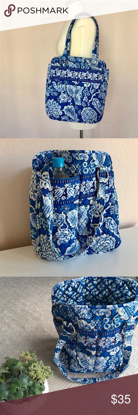 Vera Bradley Blue And White Flower Pattern