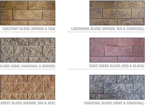 Versa Lok Color Chart