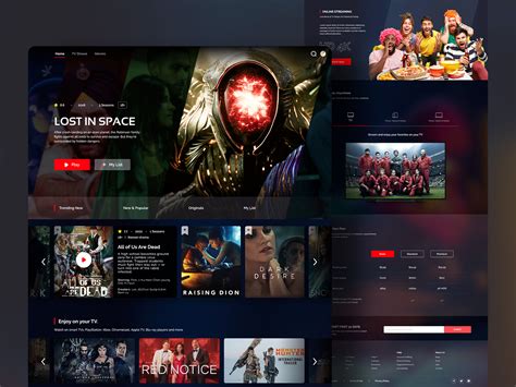 Video Streaming Website Template