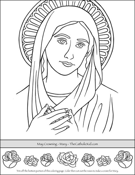 Virgin Mary Printable
