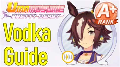 Vodka Uma Musume Career