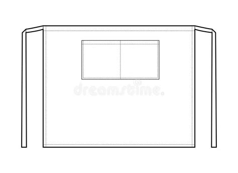 Waist Apron Template