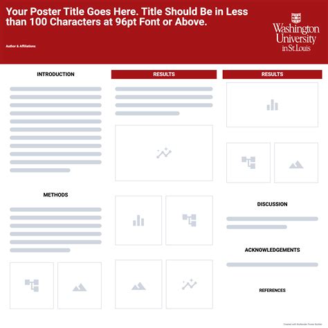 Washu Poster Template