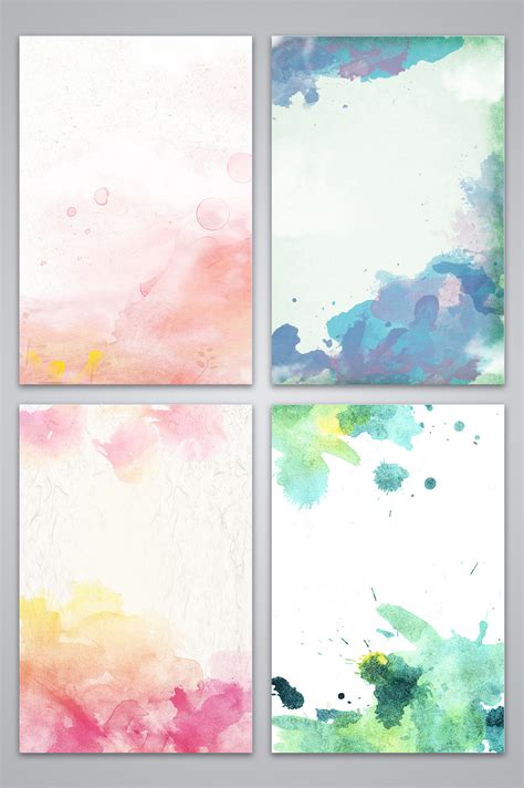 Watercolor Template Free
