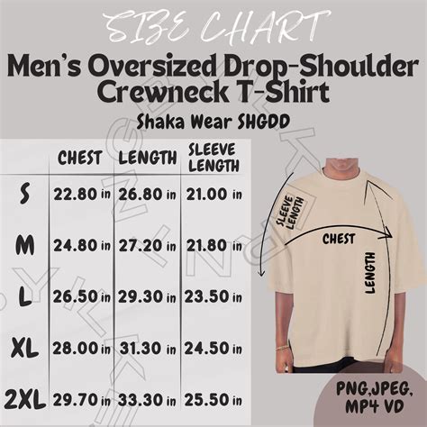 Wear Size Chart