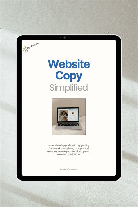 Web Copy Template