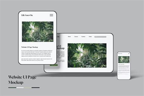 Website Mockup Templates
