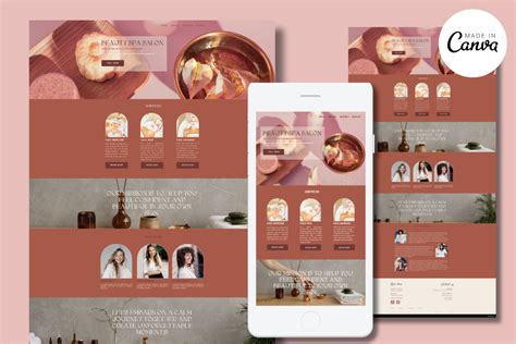 Website Template Canva