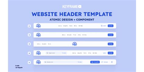Website Template Header