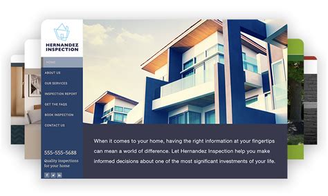 Website Templates For Home Inspectors