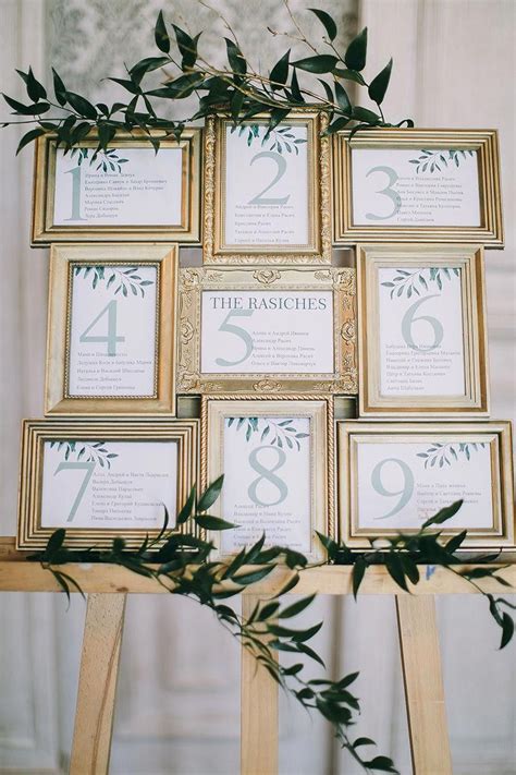 Wedding Guest Seating Chart Ideas