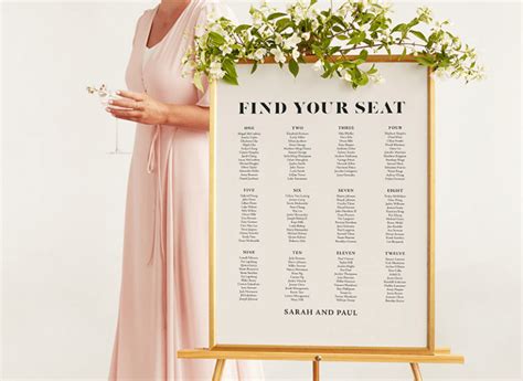 Wedding No Seating Chart