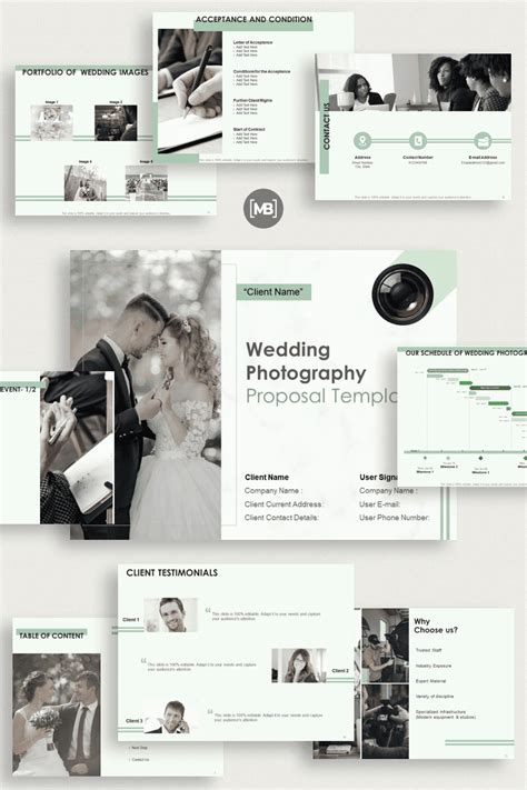 Wedding Photography Proposal Template