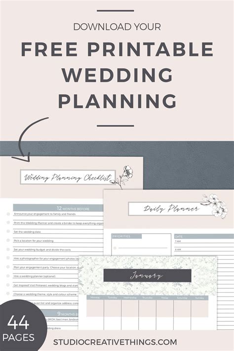 Wedding Planner Templates Free